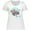 AA-White, variant on Inktastic Key West, Florida Swimming Sea Turtle with Bubbles Women's Plus Size T-Shirt