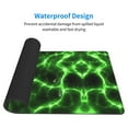 thumbnail image 3 of Pofeuu Green Lightning Print Mouse Pad,Rubber, Multipurpose Comfortable Waterproof Mousepad Desk Mat for Gamer Office Home, 3 of 8