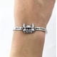 thumbnail image 4 of Stith Ohana Bracelet Charm, Family Stainless Steel Hand Chain Bracelets, Gifts for Women and Girls, 4 of 5