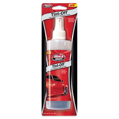 Black Magic TintOff Automotive Window Tint Removal Fluid, 8 oz