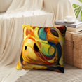thumbnail image 3 of LALILO Throw Pillow Covers Nature Series Colorful And Shapes Modern Art Cushion Cover 18" x 18", 2 Pack, 3 of 6