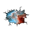 thumbnail image 2 of VWAQ Outer Space Wall Decal Universe Sticker Cracked Wall Decal Space Mural - WC5 (18"H x 22"W), 2 of 2