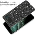 thumbnail image 6 of Compatible with Samsung Z Flip 4 Case Glitter Shockproof, for Samsung Galaxy Z Flip 4 Phone Case Bling Sparkly Soft TPU and PC Silicone Shiny Girl Women Thin Protective Cover (Black), 6 of 14
