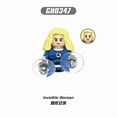 thumbnail image 4 of Human Torch Fantastic Four Blocks Silver Surfer Bricks For Toys Gifts Mini Action Figures Children Building Blocks For Party WM2464, 4 of 6