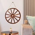 thumbnail image 3 of HOOWIFFY 2Pcs Large Wooden Wheels For Wall Decoration Vintage Style 11.4In, 3 of 8