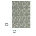 thumbnail image 2 of Livabliss Alfresco Cottage Indoor/Outdoor Area Rug,3'7" x 5'7",Moss, 2 of 5