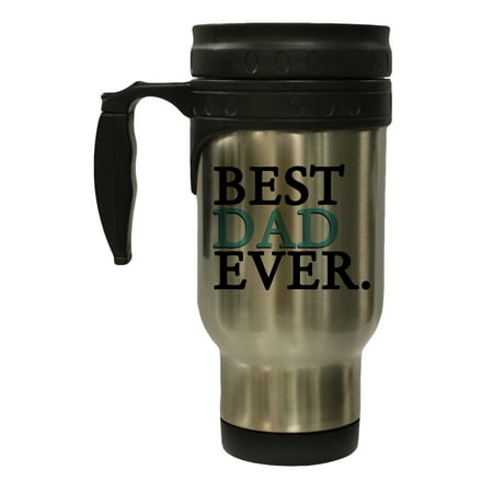 Best Dad Ever 12 oz Hot/ Cold Travel Mug (Best Cold Call Email Ever)
