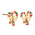 thumbnail image 1 of Pendientes de Navidad de dibujos animados de moda para mujer Pendientes de campana de Santa Wmkox8yi sjalhkljlk4518, 1 of 2