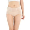 thumbnail image 2 of LISTHA Push Up 100% Silicone Butt Pads Buttocks Enhancer Body Shaper Tummy Control Panty Set Beige M, 2 of 4