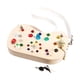 thumbnail image 3 of Tablero de madera ocupado con LED para niños pequeños, tablero sensorial, juego cognitivo, luces, interruptor de juguete, juguetes sensoriales para, 3 of 9