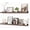 Walnut, variant on Picture Ledge Shelf, Floating Shelves Set of 2, 36 Inches Picture Shelf for Wall with Ledge, Kids Bookshelf Wall Mounted for Living Room Bedroom Decor Books Photo Frames - Walnut