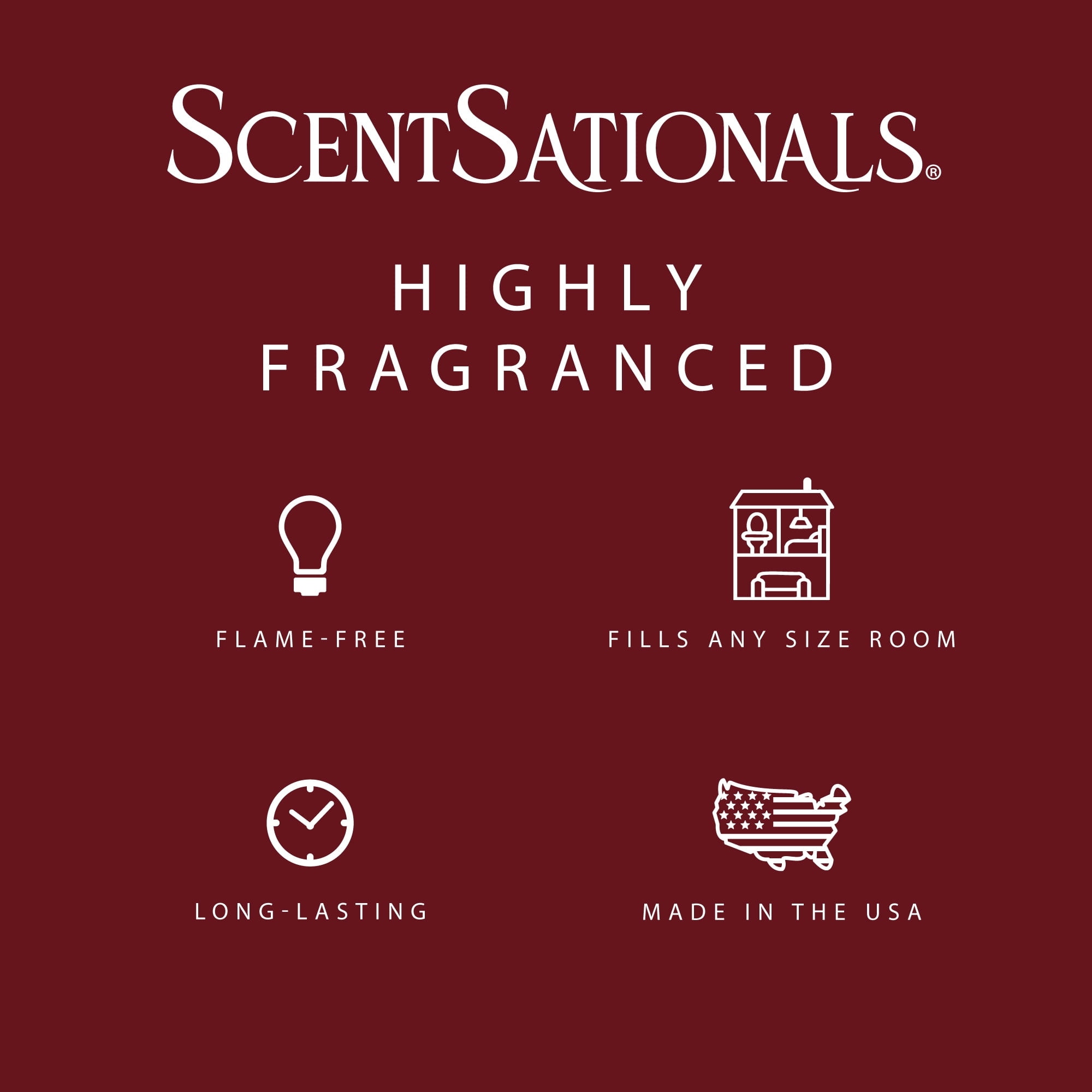 Scentsationals Ripe Cherries Scented Wax Melts, 2.5oz (1-Pack)