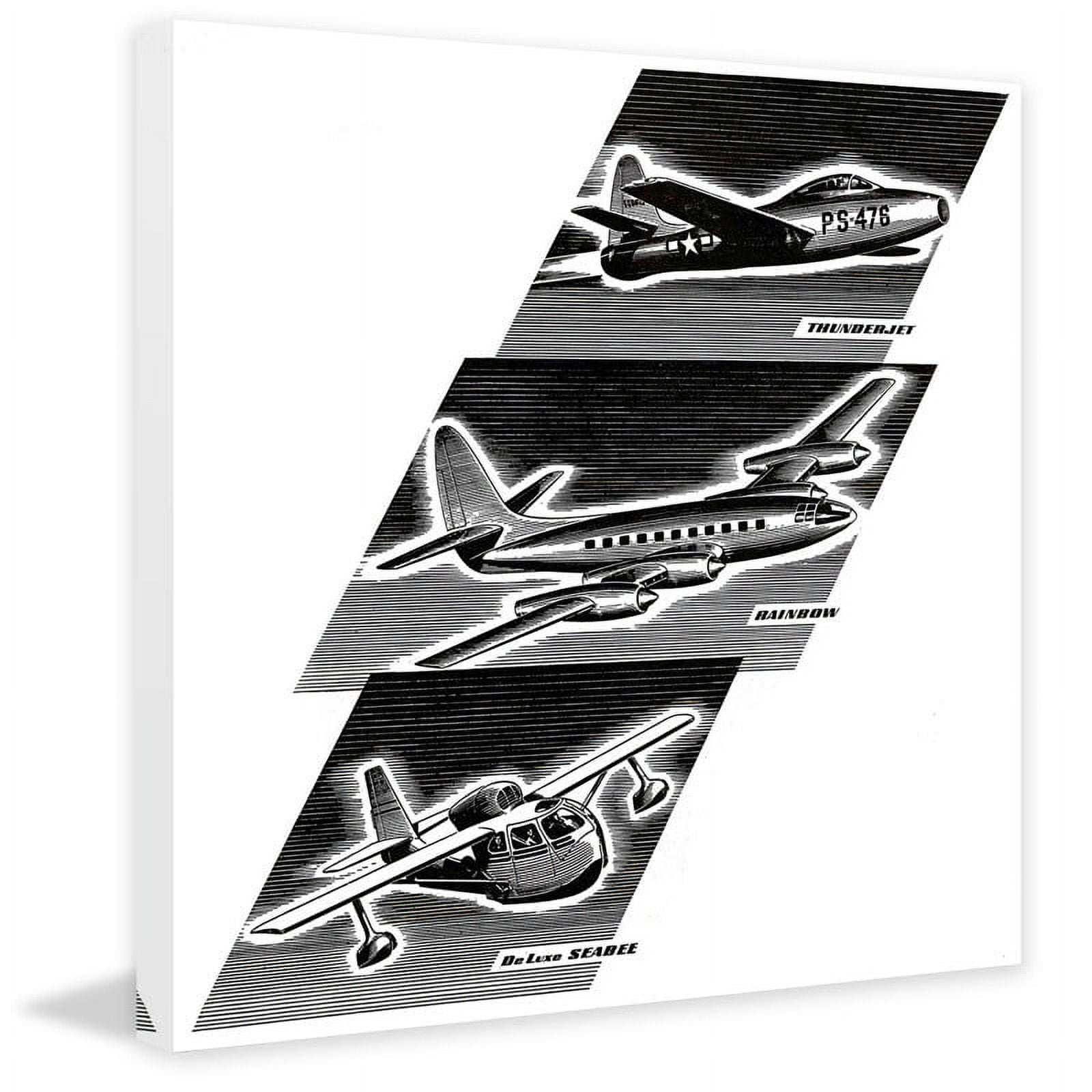 Marmont Hill "Air Superheroes" Painting Print on Canvas