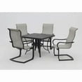 thumbnail image 7 of Four Seasons Courtyard Palermo Slat Top Dining Table with Umbrella Hole, 7 of 7
