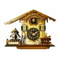 thumbnail image 2 of 12 Melody Quartz Cuckoo Clock - Heidi's Chalet with Revolving Figures, 2 of 7