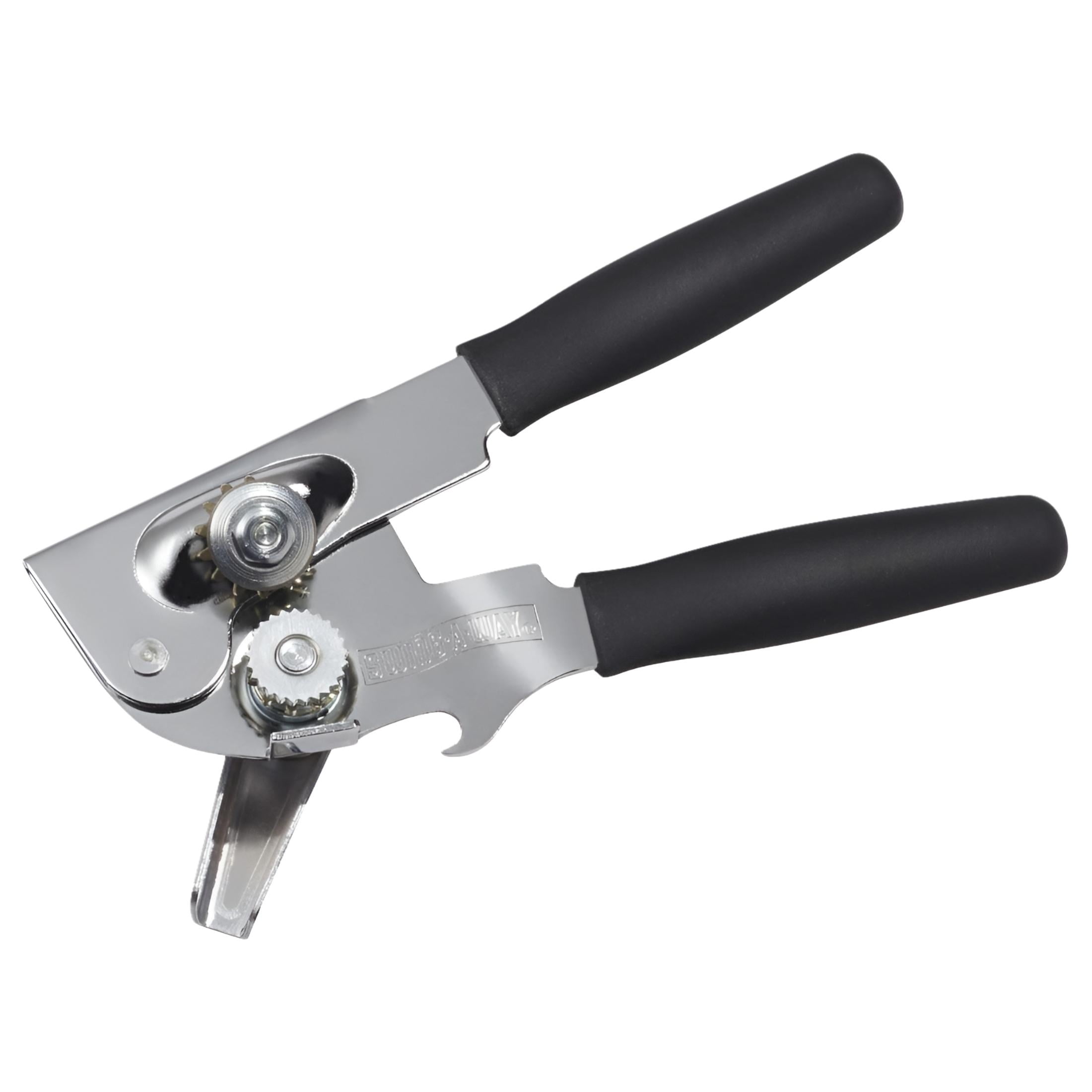 EZ-DUZ-IT Deluxe can opener with black handles