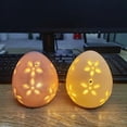 thumbnail image 3 of Easter Eggs Hollow-Out Egg Gift Ornaments for Home &Pink, 3 of 5