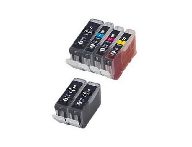 12 W/Chips CLI-8 Ink for Canon IP 5200 5200 MP 960 970