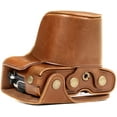 thumbnail image 2 of MegaGear Ever Ready Leather Camera Case Compatible with Olympus Pen E-PL8, 2 of 5
