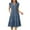 Clearance-Blue, variant on Fartey Sundresses for Women 2025 Flowy Cap Sleeve Tiered Ruffle Dress Casual Summer V Neck Midi Dress with Pocket Boho Beach Vacation Dresses Green S-2XL