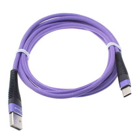 Purple 10ft USB Cable for Motorola Edge (2021) Phone - Type-C Charger Cord Power Wire USB-C G8K Compatible With Motorola Edge (2021) Model price history on PriceWatchPro