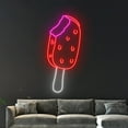 thumbnail image 5 of Handmadetneonsign Ice Cream Neon Sign, Melting Ice Cream Neon Light, Ice Cream Stick LED Light, 5 of 5