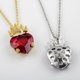 thumbnail image 2 of Collar de corazón rojo, disfraz de Descendientes, reina de corazones, princesa, joyería de Halloween para niñas, regalo de San Valentín, 2 of 5
