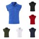 thumbnail image 2 of Prendas de abrigo para hombre, chaqueta ajustada informal de verano y otoño con solapa y botones en color rojo, transpirable, 2 of 6