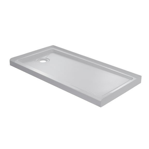 Craft   Main 6032L 60" X 32" Rectangular Shower Base - White