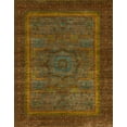 thumbnail image 1 of Ahgly Company Machine Washable Indoor Rectangle Abstract Red Brown Area Rugs, 8' x 12', 1 of 7