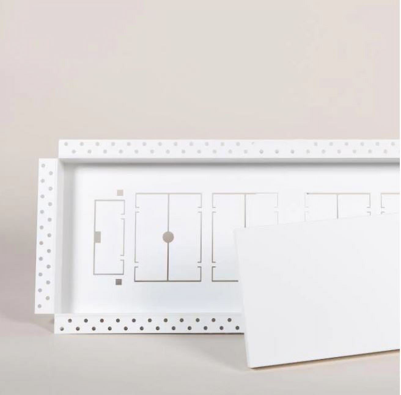 Aria Vent Drywall Pro Luftgitter 15x36 Cm – Modernes Design Für Wand & Decke