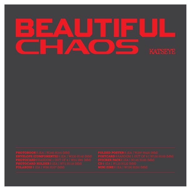 Katseye - BEAUTIFUL CHAOS - Beautiful Version (Walmart Exclusive