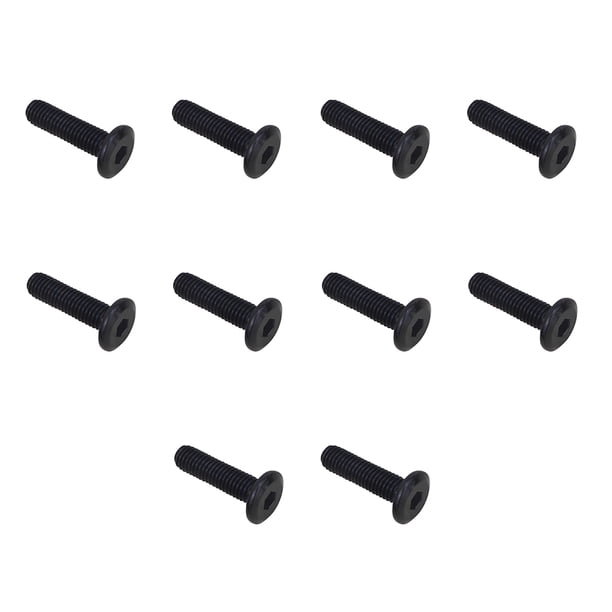 Speravity 10 piezas de tornillos planos para muebles, tornillos de modificación, perno de sujeción de acero al carbono, piezas de repuesto, Herramientas y ferretería Tipo 5