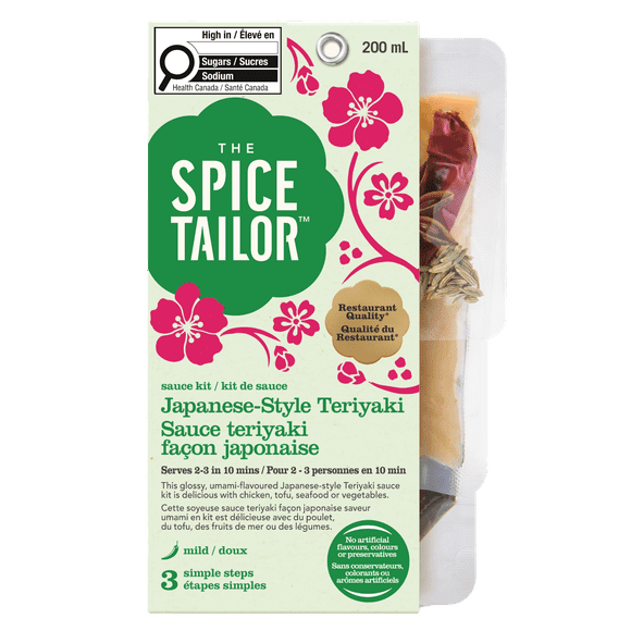 The Spice Tailor Japanese Teriyaki, SPICE TAILOR JAPANESE TERIYAKI