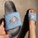 thumbnail image 5 of Zapatillas planas de mezclilla de moda para mujer, zapatos intermitentes artesanales de verano Wmkox8yii  hj789, 5 of 6