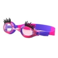 thumbnail image 1 of Gafas de natación para niños Casas de natación de dibujos animados Narizas de siliocne lindas gafas de piscina de gafas para deportes acuáticos niños Morado rosa, 1 of 8