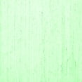 thumbnail image 1 of Ahgly Company Indoor Square Solid Emerald Green Modern Area Rugs, 6' Square, 1 of 4