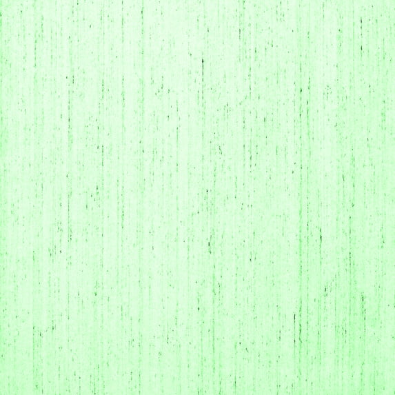 Ahgly Company Indoor Square Solid Emerald Green Modern Area Rugs, 6' Square