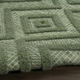 thumbnail image 6 of Nourison Versatile Diamond Geometric Flatweave Indoor Outdoor Area Rug Green 8' x 10', 6 of 10