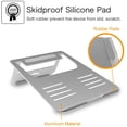 thumbnail image 2 of Fintie Aluminum Portable Laptop Stand for MacBook/iPad Pro/Samsung/RCA/Lenovo/Tablet/Notebook 9-17" Holder, 2 of 7