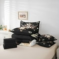 thumbnail image 6 of Castle Fairy Bull Skull Twin Bedding Sets,Animal Print Aztec Bedding Comforter Set, 6 of 8