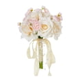thumbnail image 2 of Ramo de novia perfecl artificial Rosa claro para boda, 2 of 8