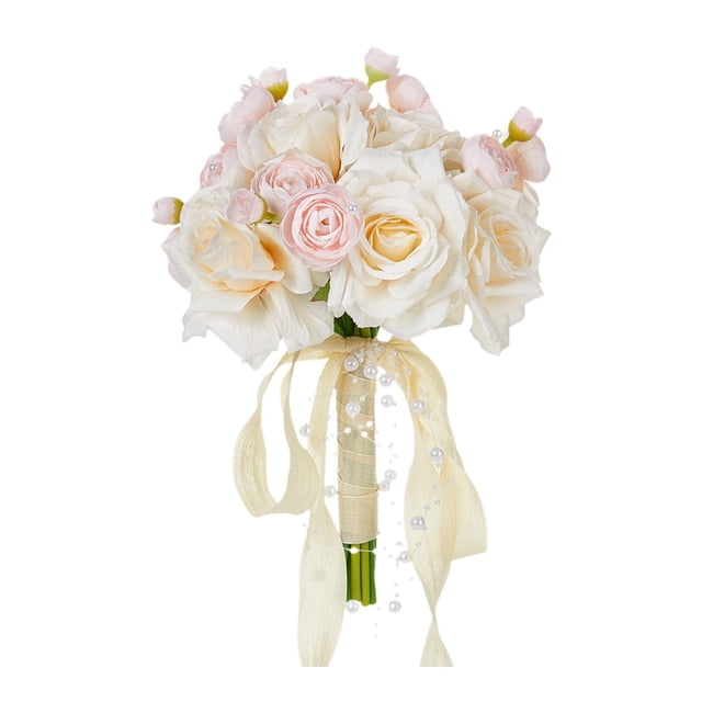 Ramo de novia Strade Fareast Limited Decoración de boda flores artificiales Rosa claro
