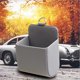 thumbnail image 4 of Sywqhk Bolsa de almacenamiento para coche Air Vent Dashboard PU Organizador Caja Soporte para teléfono (Gris) Sywqhk Alta Calidad, 4 of 7