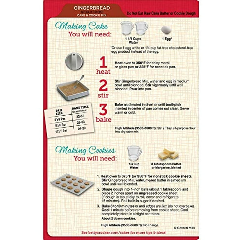 Gingerbread Cake & Cookie Mix