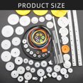 thumbnail image 3 of 82Pcs Plastic Gears for Remote Car Motor Toy Model Accessories Module Helicopter Remote Toy Robot Gear Kits Replacement, 3 of 8