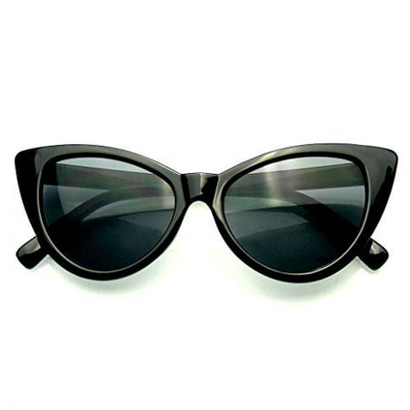 Womens Fashion Hot Tip Vintage Pointed Cat Eye Sunglasses