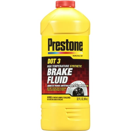 Prestone DOT 3 Brake Fluid, 32 oz