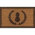 thumbnail image 4 of Erin Gates by Momeni Park Pineapple Green Hand Woven Natural Coir Doormat 1'6" X 2'6", 4 of 5