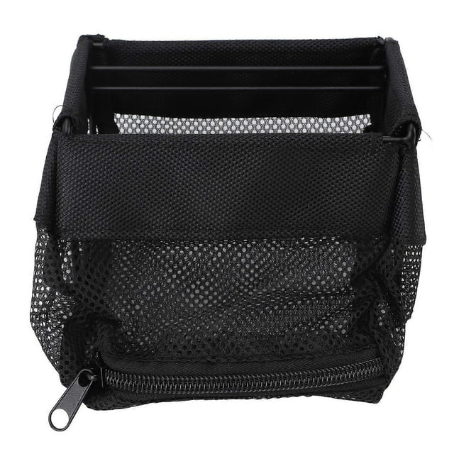Brass Shell Bag Zippered Bottom Quick Release Tear Resistance Portable Black Outdoor Shell Storage Bag